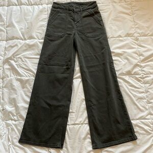 American Eagle super stretch high-waisted baggy jeans size zero short 0 petite